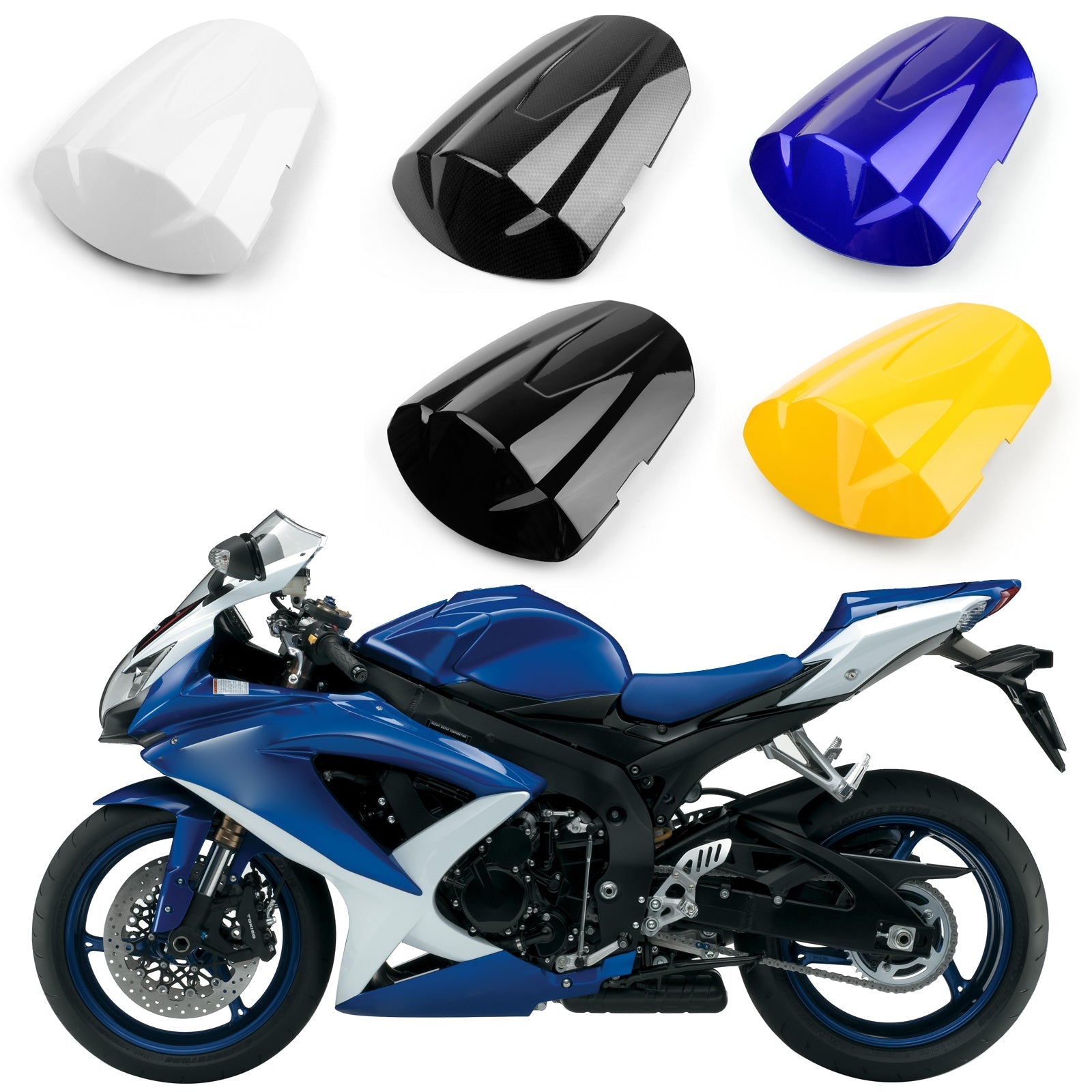 Rear Seat Fairing Cover cowl For Suzuki GSXR600 GSXR750 2008-2009 K8 Generic