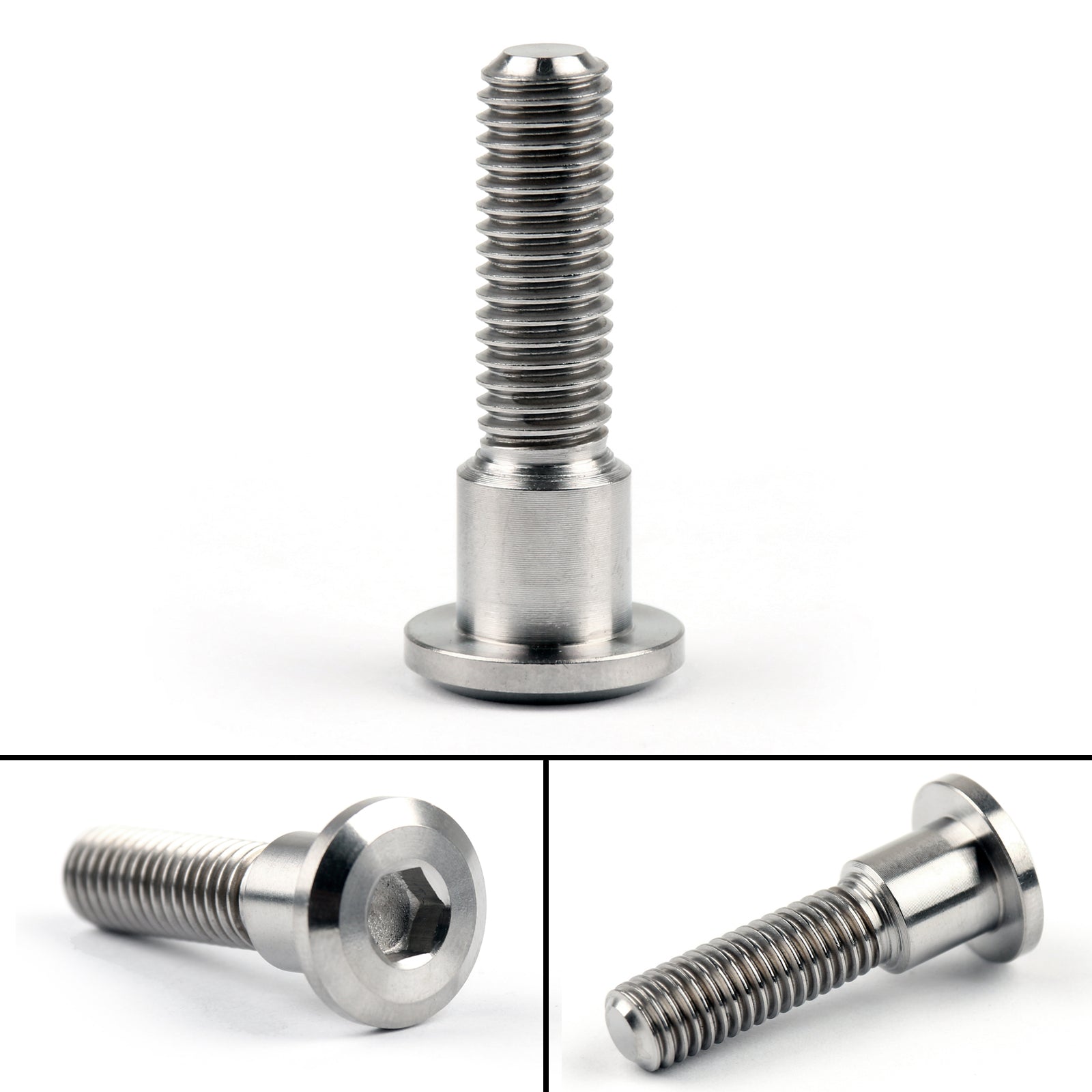 1pc/6pcs/12pcs Titanium / Ti M8 x 33mm For Suzuki GSXR Disc Brake Rotor Bolt Generic