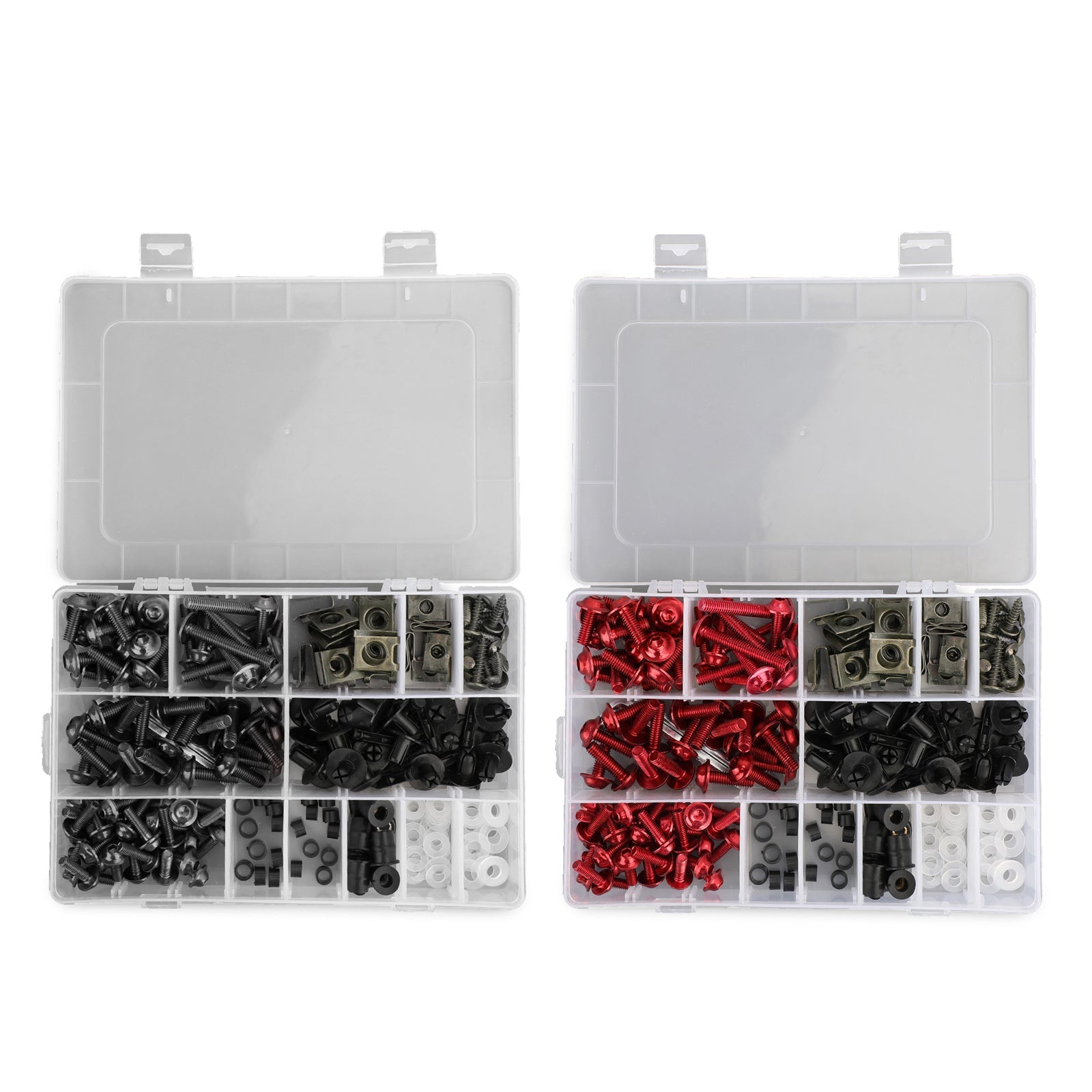 223pcs Motorcycle Sportbike Windscreen Fairing Bolt Kit Fastener Clip Screw Set Generic