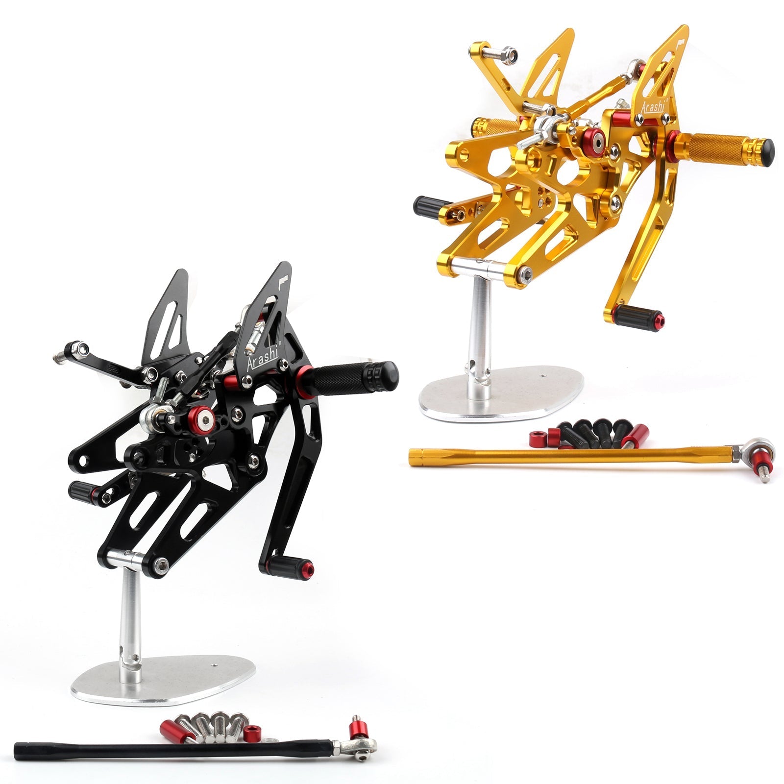 Rearset Rear set Footpegs Adjustable For 2004-2006 Yamaha YZF R1 Generic