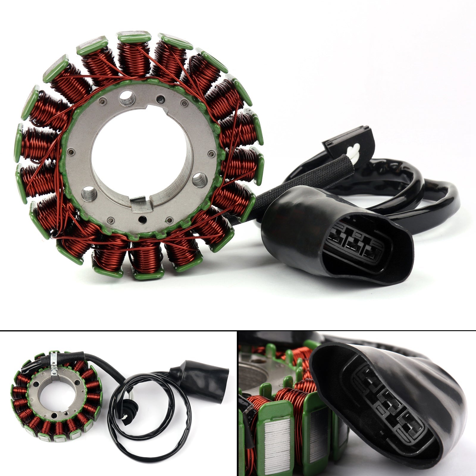 Generator Stator Coil For Yamaha XV1700ATS (Road Star Midnight Silverado) (08-13) Generic