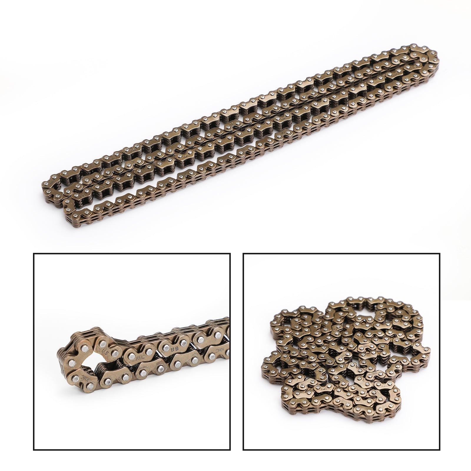 Cam Chain 158 Links For Kawasaki 90-05 KLR250 85-89 KL250 87-04 KSF250 MOJAVE Generic
