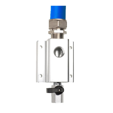 Rapid Air M7510V Single Port Outlet(1/2" Npt Out) With Shutoff