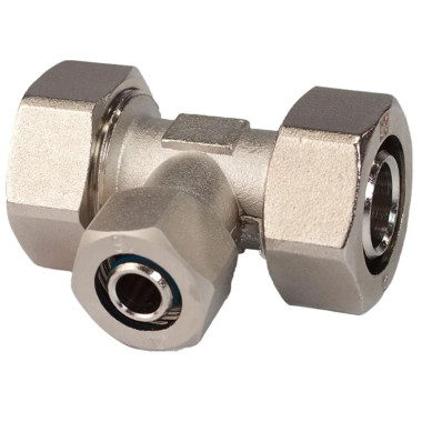 Rapid Air M8014 Reducing Tee Drop Leg (C ) 1/2" Tubing