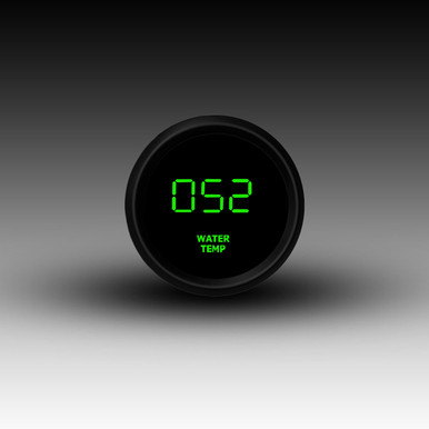 Water Temperature LED Digital Black Bezel M9113