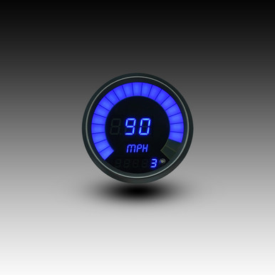 Memory Speedometer LED Digital Bargraph Black M9222