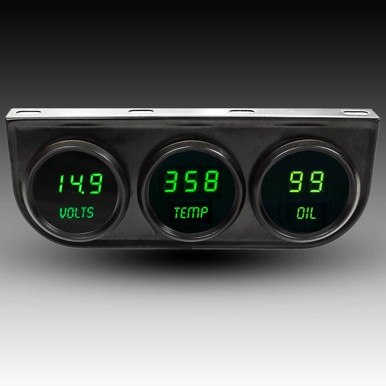3-Gauge LED Digital Panel M9333