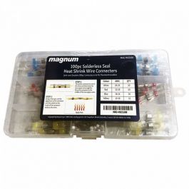 Magnum Solderless Seal Heat Shrink Wire Connectors 100pc - MGS100
