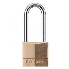 Master Lock Brass Body Padlock - 2" Shackle