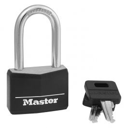 Master Lock Covered Solid Body Padlock - 1-1/2" Shackle