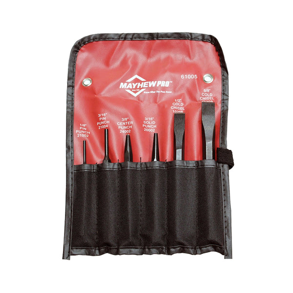 6 Piece Punch and Chisel Set MAY61005
