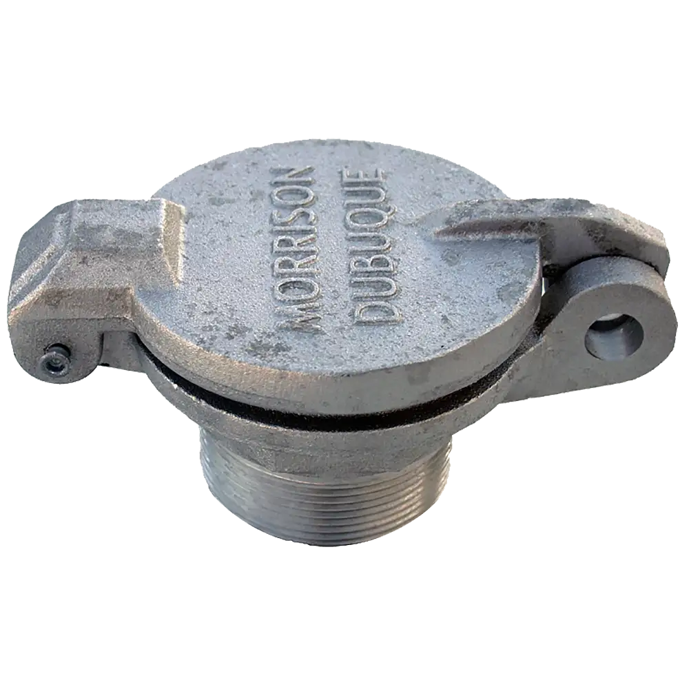 Morrison Brothers 2″ Aluminum Fill Cap, Male Thread | Part #179M-0100 AC