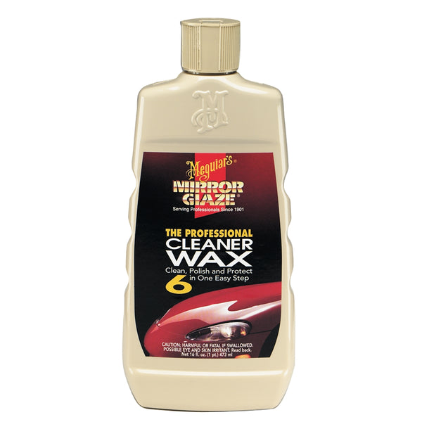 Mirror Glaze Liquid Cleaner Wax - 16 oz. MEGM0616