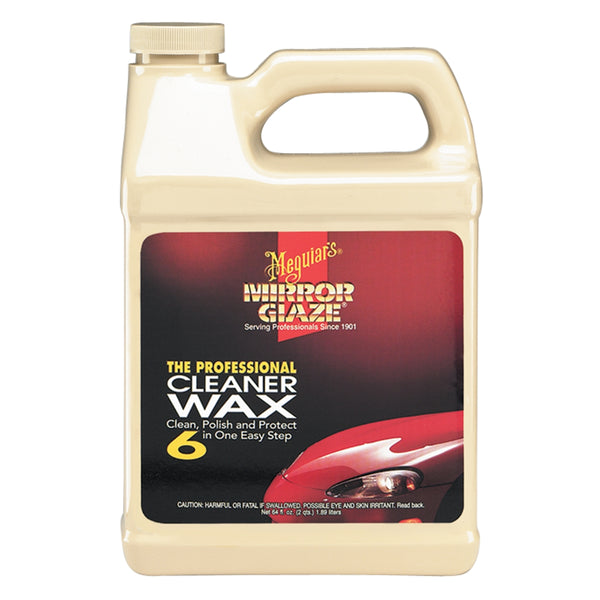 Mirror Glaze Liquid Cleaner Wax - 64 oz. MEGM0664