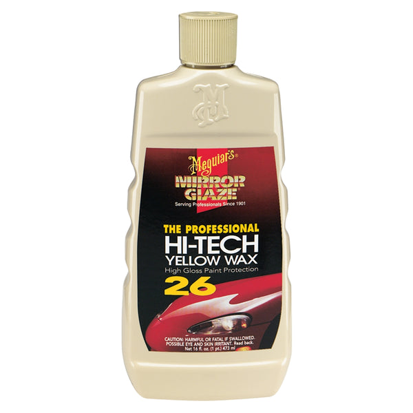 Hi-Tech Yellow Wax Liquid - 16 oz. MEGM2616