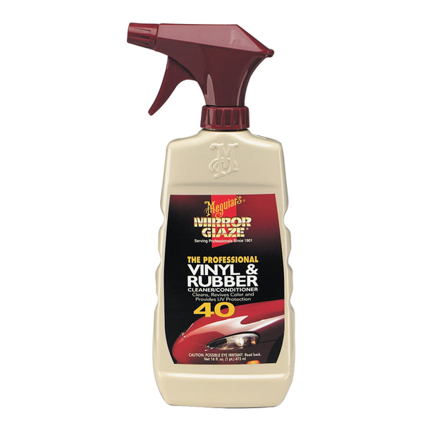 Pro Vinyl and Rubber Cleaner/Conditioner - 16 oz. MEGM4016