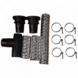 Magnum Industrial Dual Deluxe Dust Kit for Bench Grinders