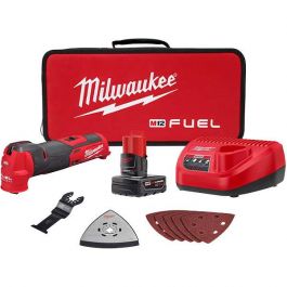 Milwaukee M12 FUEL 12 Volt Lithium-Ion Brushless Cordless Oscillating Multi-Tool Kit
