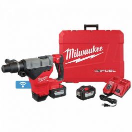 Milwaukee M18 FUEL 18 Volt Lithium-Ion Brushless Cordless 1-3/4 in. SDS MAX Rotary Hammer with One Key Kit