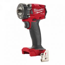 Milwaukee M18 FUEL 18 Volt Lithium-Ion Brushless Cordless 3/8 Compact Impact Wrench with Friction Ring - Tool Only