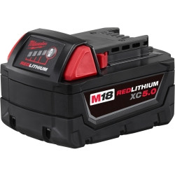 Milwaukee Tool M18 REDLITHIUMXC5.0 Resistant Battery