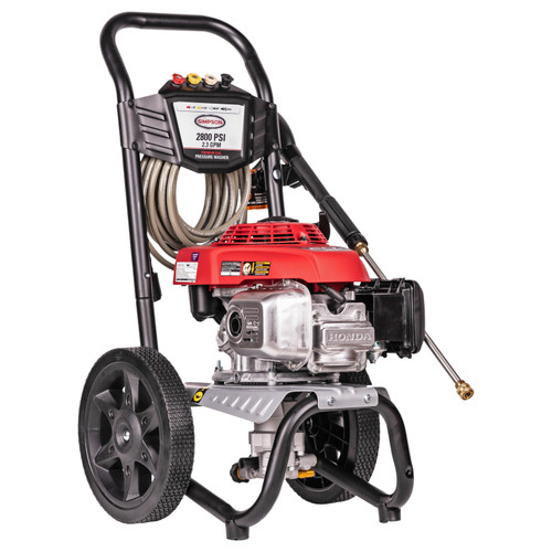 2800 PSI at 2.3 GPM HONDA GCV160 with OEM Technologies Axial Cam Pump Cold Water Premium Residential Gas Pressure Washer MS60773-S (Discontinued) See 200-PS3228
