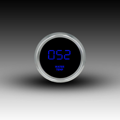 Water Temperature LED Digital Chrome Bezel MS9113