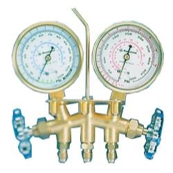 Brass Manifold Gauge Set with 72" Hoses
