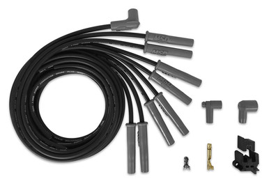 MSD 8.5mm Super Conductor Spark Plug Wire Set Black Universal 8-Cylinder 31183