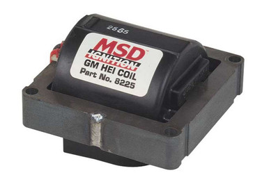 MSD GM HEI Ignition Coil 42kV 70:1 Turns Ratio 0.31 Ohm Primary Resistance 8225