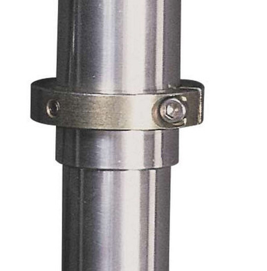 MSD Adjustable Slip Collar 1.25" Inside Diameter Steel Clear Zinc 8539