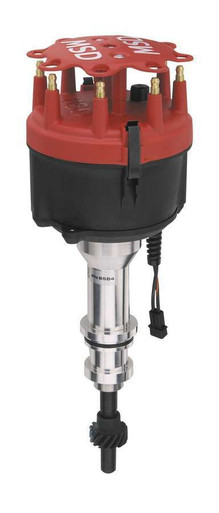 MSD Ford V8 351W Billet Distributor with Iron Gear for MSD 6 7 or 8-Series Ignition 8584