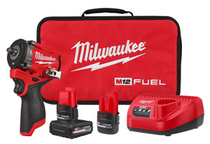 Milwaukee MWK2562-22 M12 Fuel 3/8 Stubby Impact
