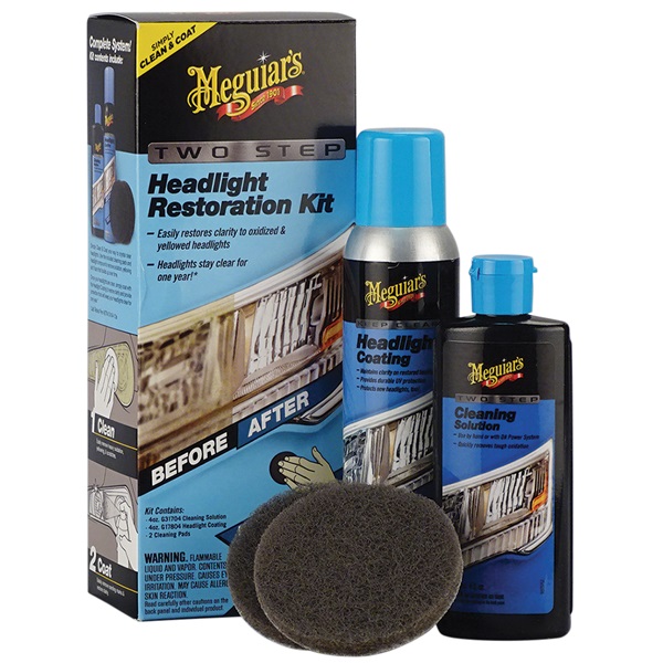 Meguiar's Two Step Headlight Restoration Kit