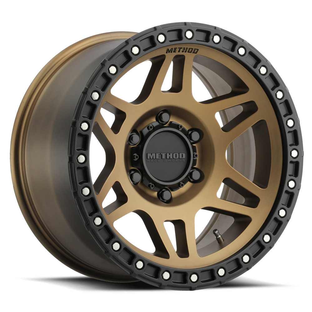 Method Race Wheels MR31278550900 Street Series 312 Wheel in 17x8.5 with 4.75in Backspace Matte Bronze for 07-26 Jeep Wrangler JK, JL, & Gladiator JT