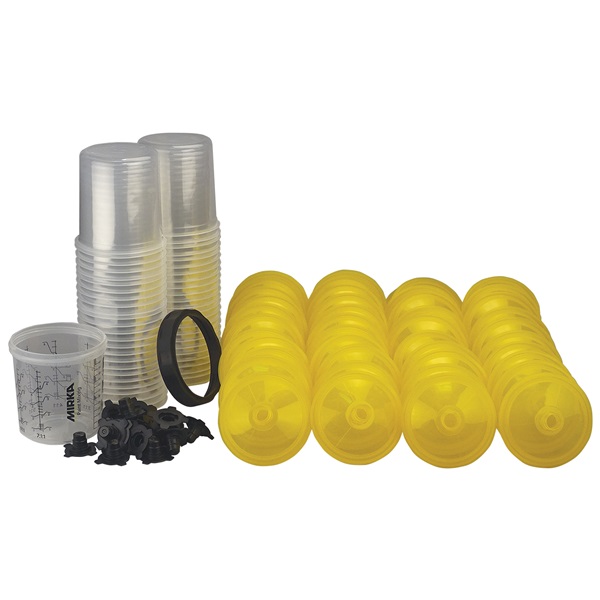 Mirka PCS Disposable Paint Cup System - 650 ml (21.9 oz)