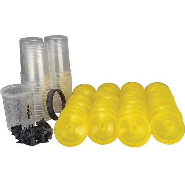 Mirka PCS Disposable Paint Cup System - 850 ml (28.7 oz)