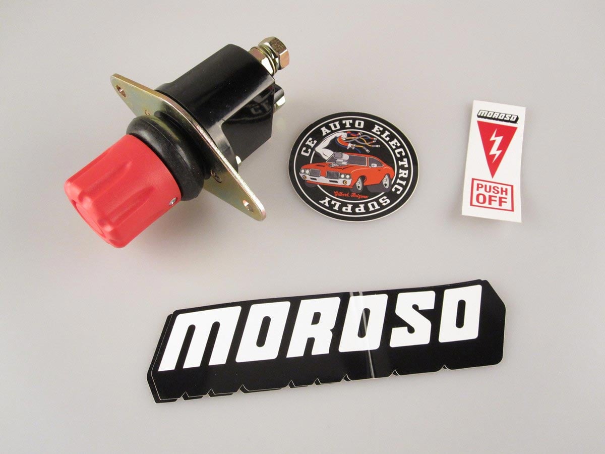 Moroso 74106 Push OFF Battery Disconnect Switch