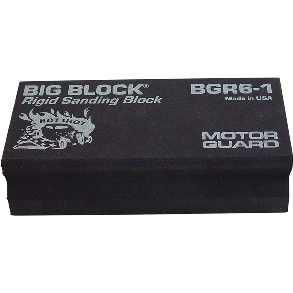 Motor Guard Big Block Rigid Sanding Block - 2-5/8"W x 5-1/2"L