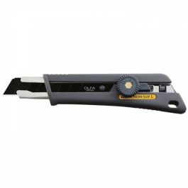 Olfa 18mm Heavy Duty Utility Knife X-Grip - Black