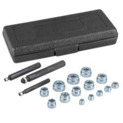 17 Piece Metric Bushing Driver Kit