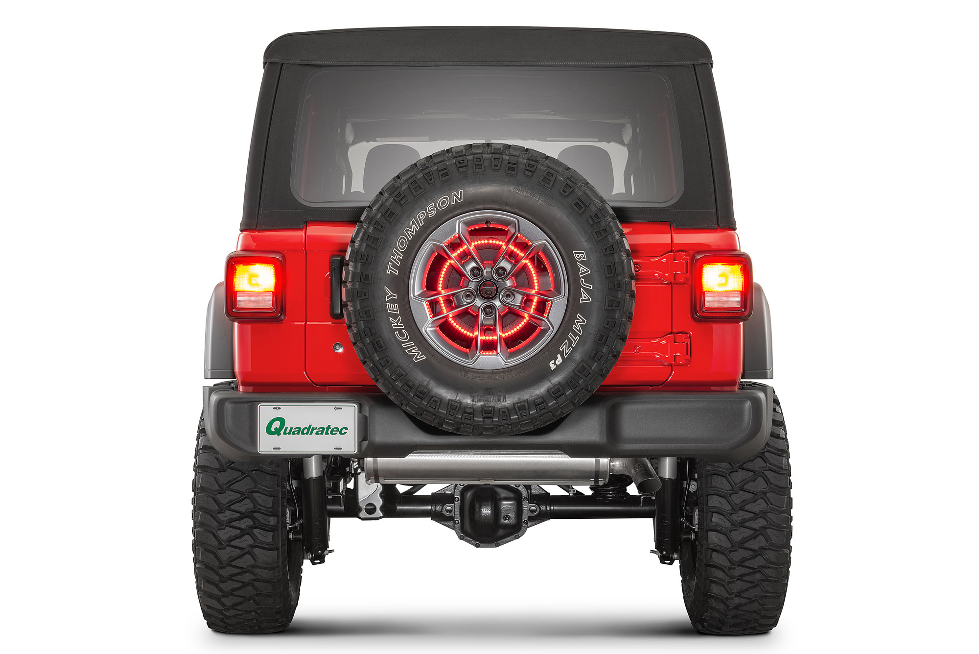 Rugged Ridge 11585.06 3rd Brake Light LED Ring for 18-26 Jeep Wrangler JL