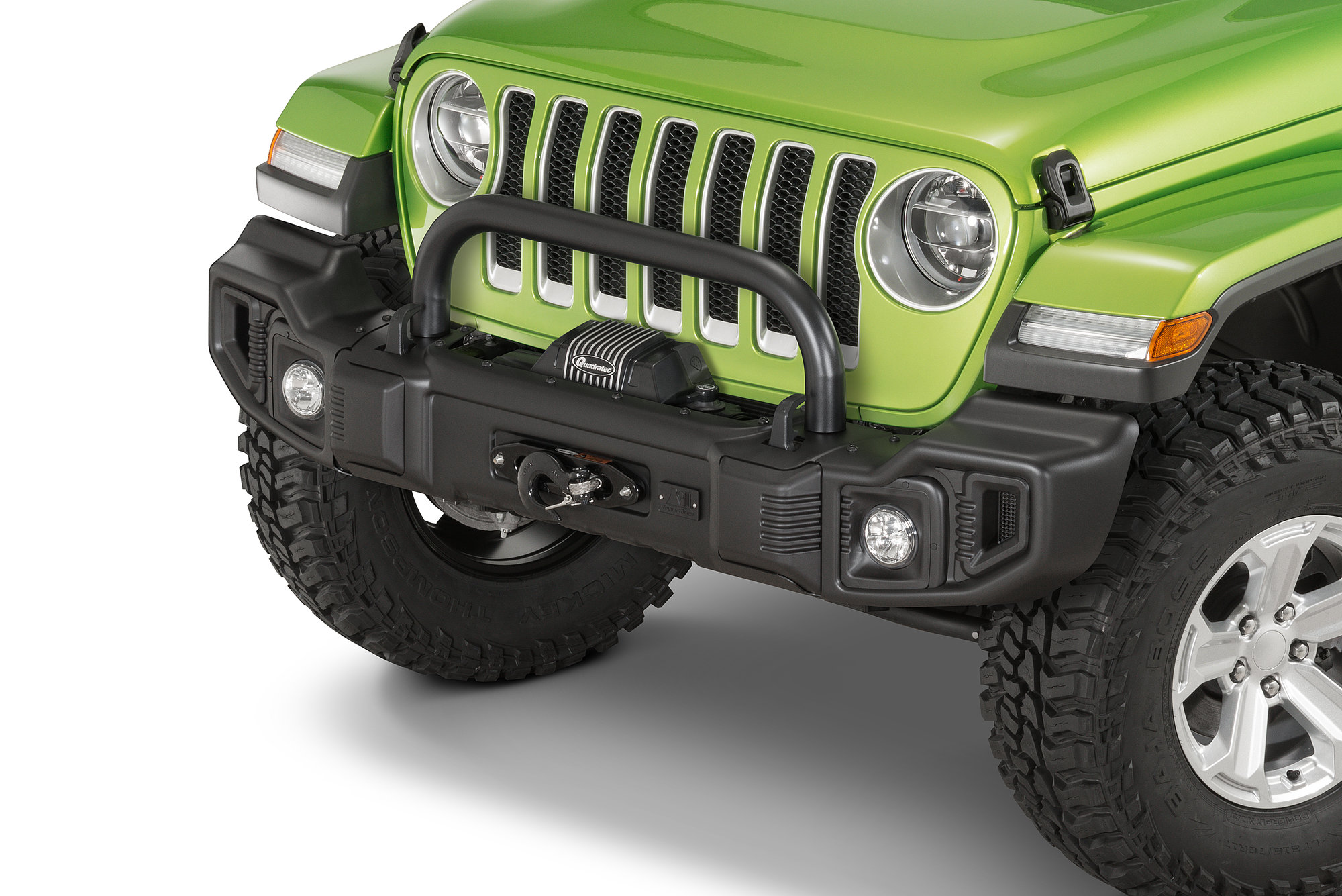 Rugged Ridge 11544.22 Spartacus OverRider Hoop for 18-26 Jeep Wrangler JL & Gladiator JT with Spartacus Front Bumper