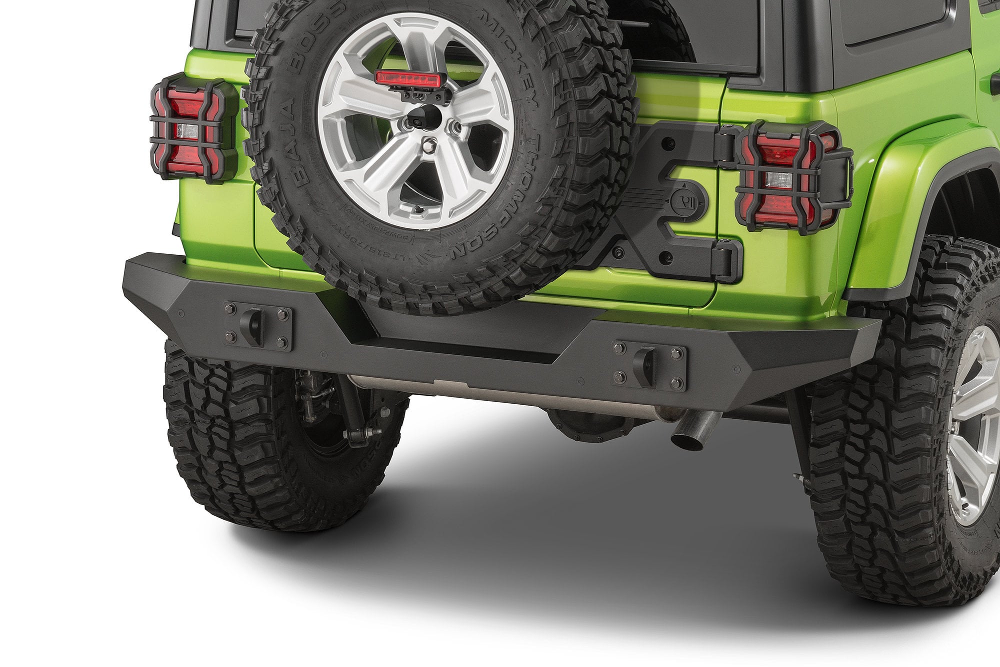 Rugged Ridge 11548.51 Spartan Full Width Rear Bumper for 18-26 Jeep Wrangler JL