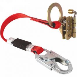 Dynamic Automatic Rope Grab with Panic Lock, Lanyard and Double Locking Snap Hook - 30"