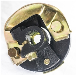 1967 - Early 1978 Camaro Manual and Power Steering Rag Joint Coupler, 3-1/4" OD, For 3/4" 25 Spline Input Shafts with FLAT Spot