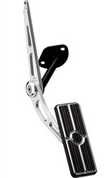 1967 - 1969 Camaro Fuel Gas Accelerator Pedal Assembly, Custom Black Anodized Billet Aluminum