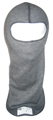 Head Sock Grey Single Eyeport 2 Layer 2421