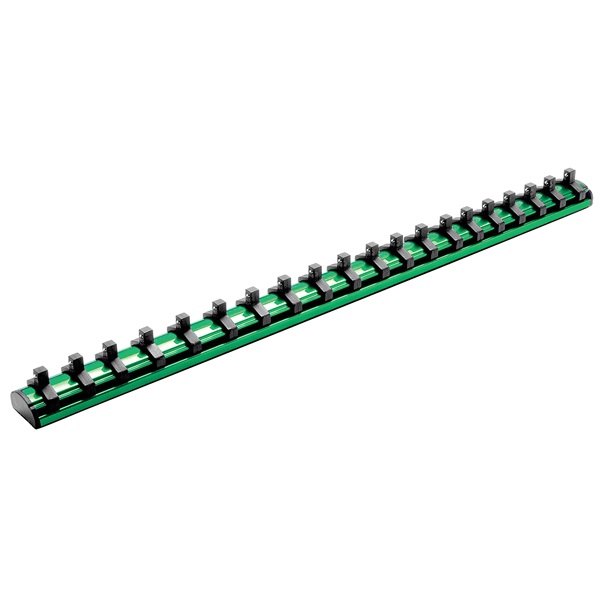 Performance Tool 1/4" Dr Magnetic Socket Rail Organizer