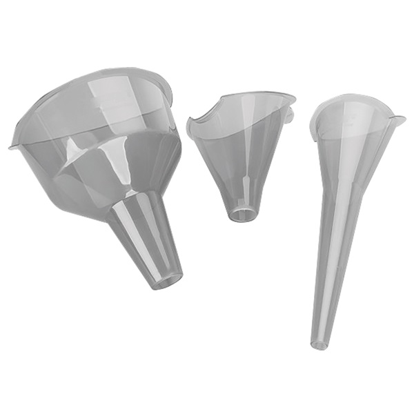 Performance Tool 3-Pc Clear View Easy-Fill Funnel
